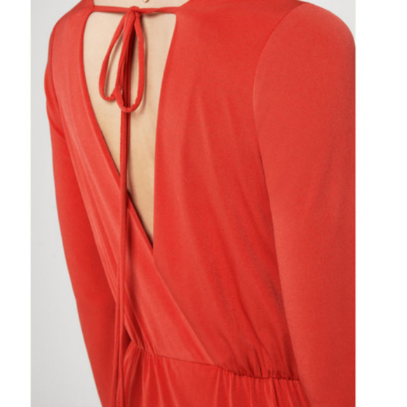 BCBGeneration Long Sleeve Faux-Wrap Sheath Dress - Picture 5 of 7